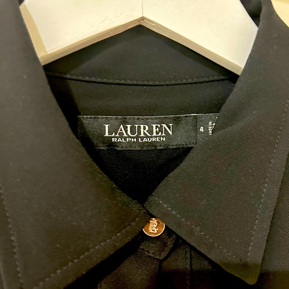 Polo Ralph Lauren Lauren Women’s self tie black dress